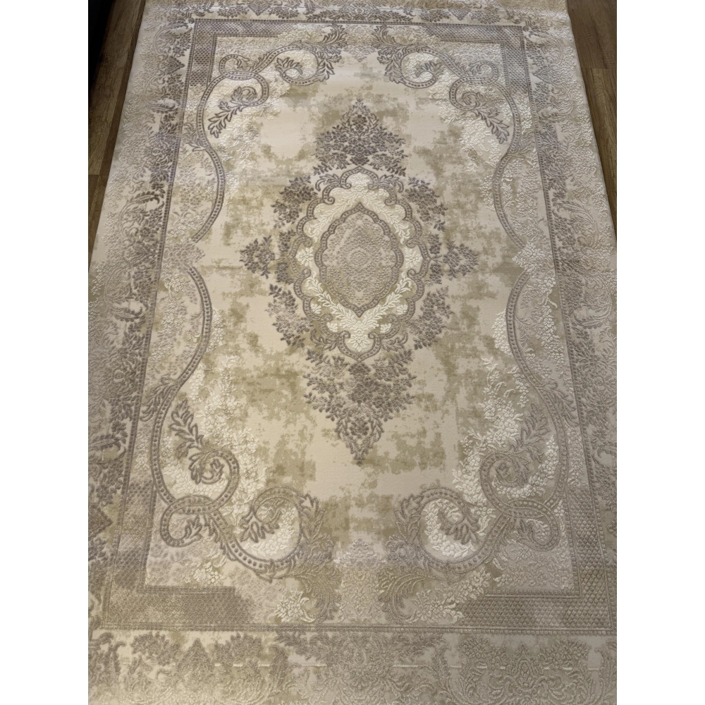 Hoom Rugs Touch 807 Krem Vizon Modern Salon Halısı