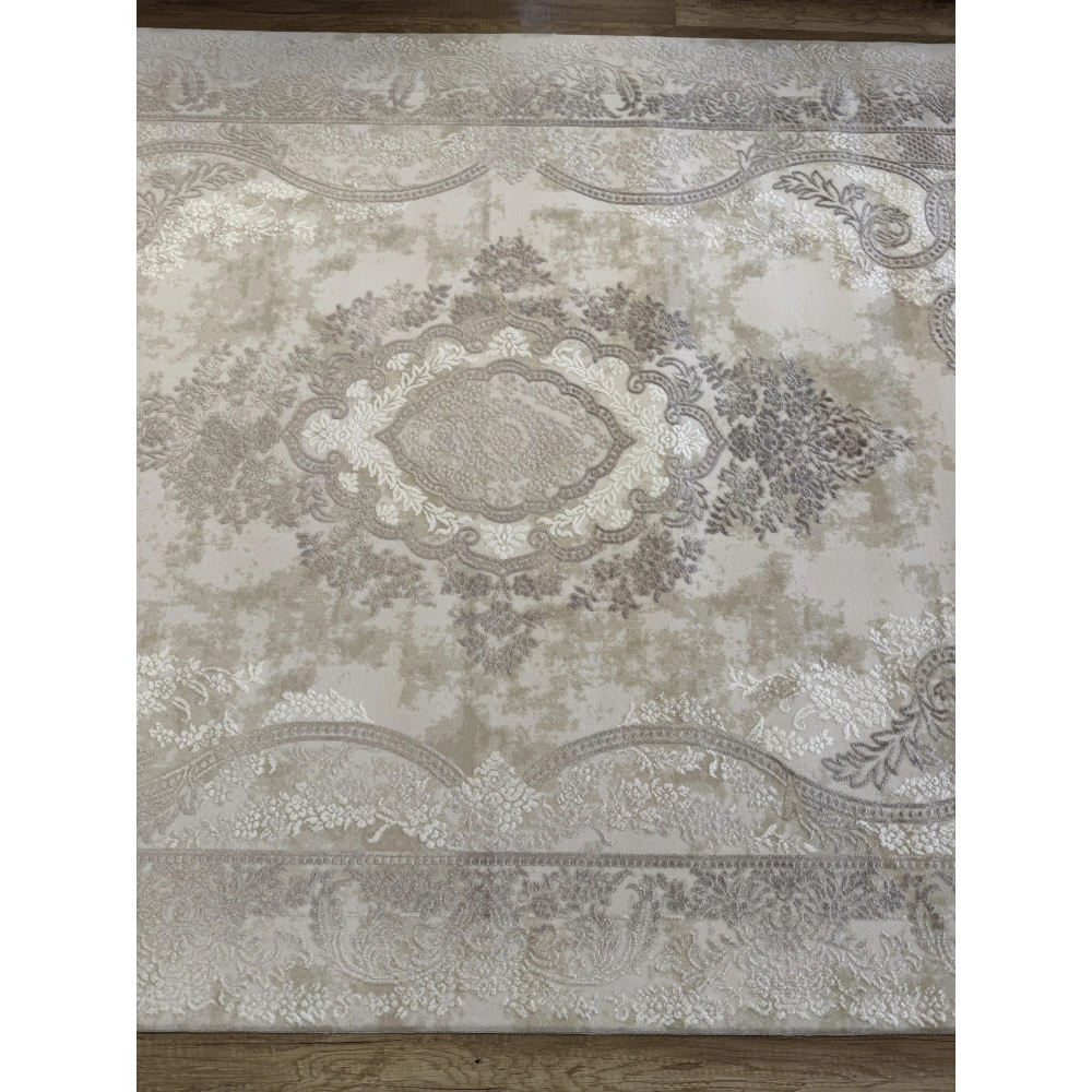 Hoom Rugs Touch 807 Krem Vizon Modern Salon Halısı