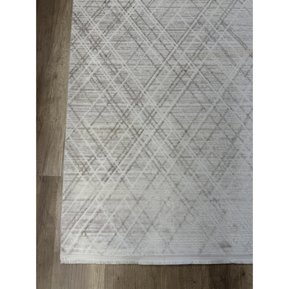 Hoom Rugs Touch 808 Bej Vizon Modern Salon Halısı