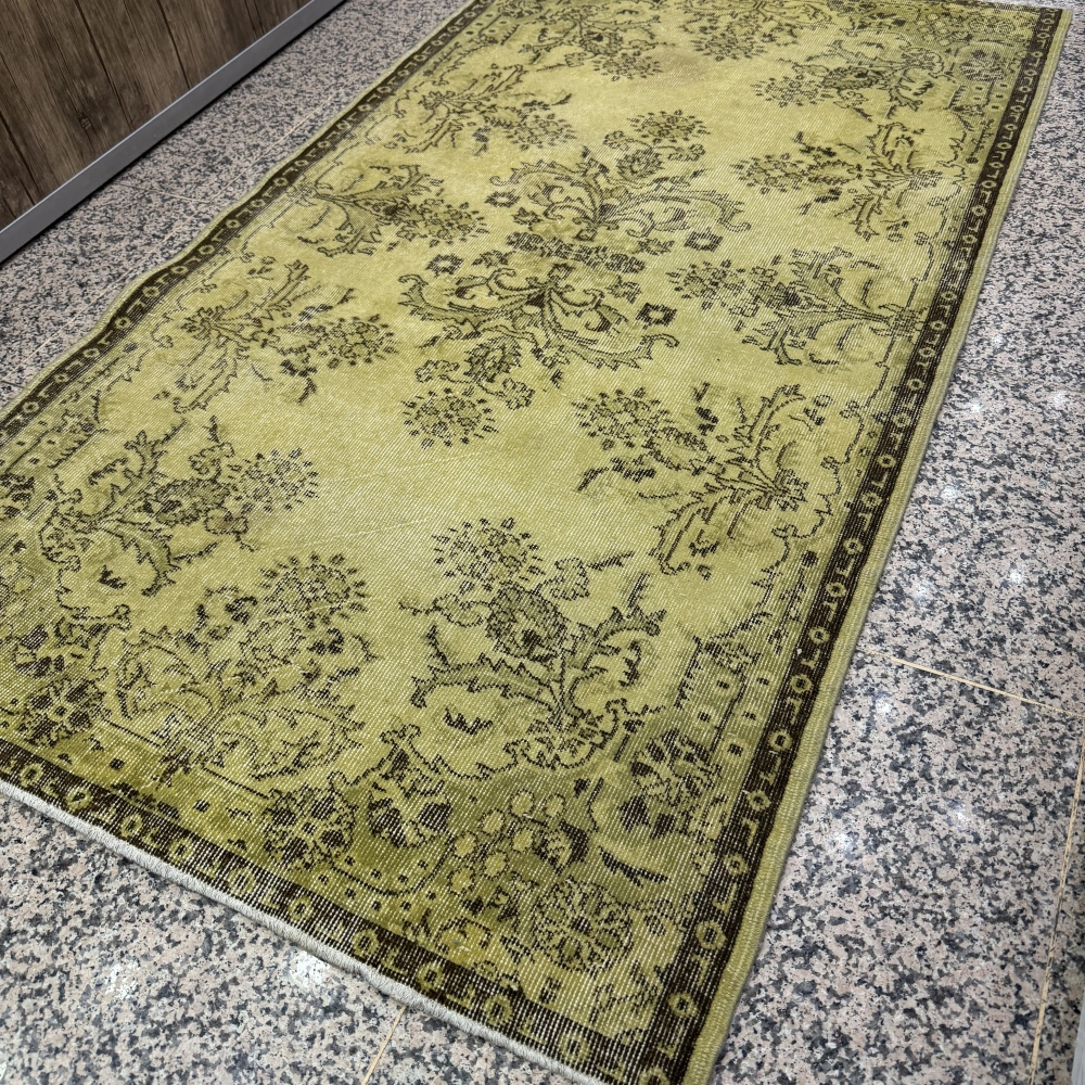 Hoom Rugs Vintage Sarı 117x210 2,45 M2 Vintage Halı