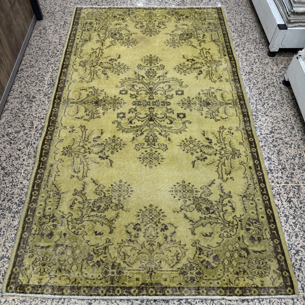 Hoom Rugs Vintage Sarı 117x210 2,45 M2 Vintage Halı