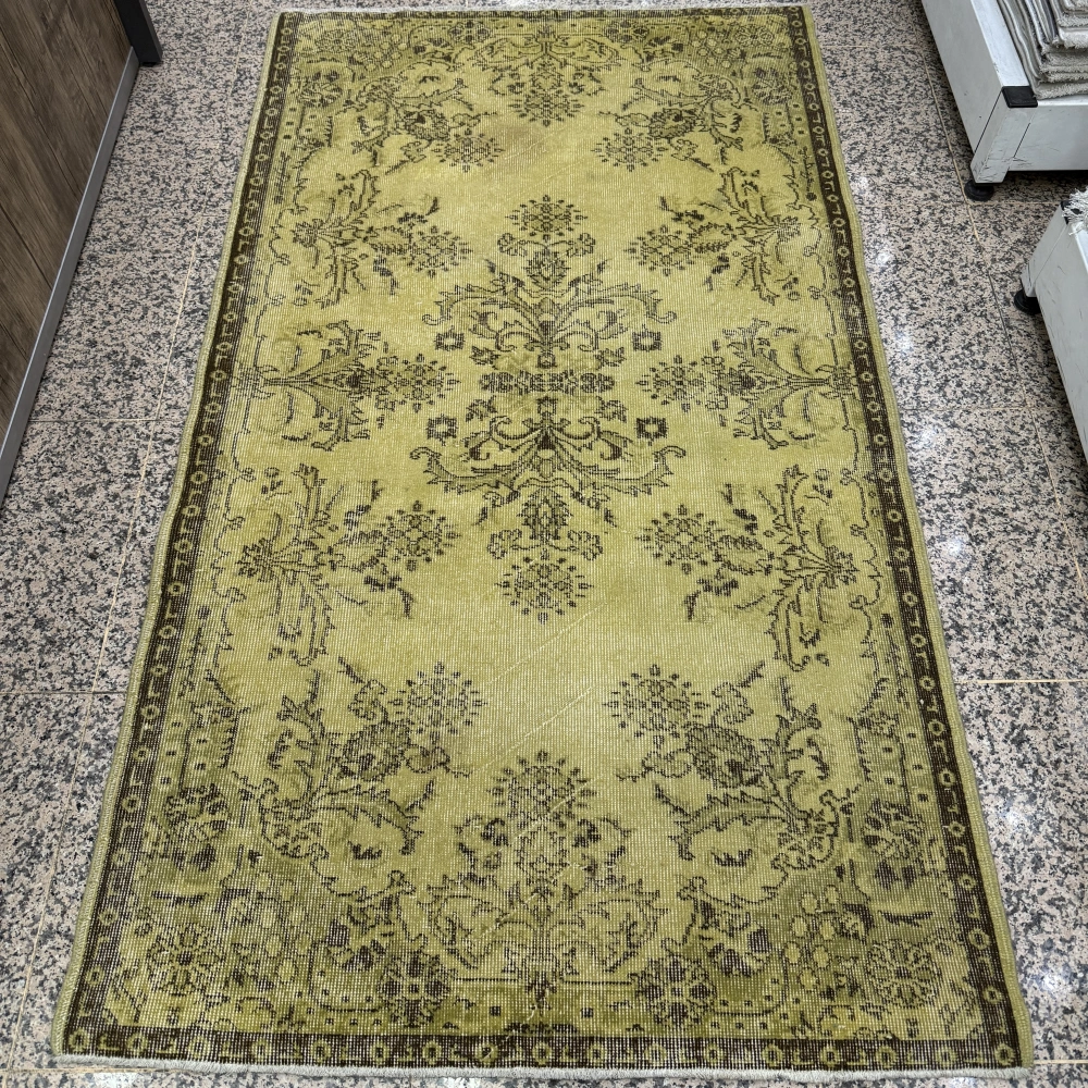 Hoom Rugs Vintage Sarı 117x210 2,45 M2 Vintage Halı