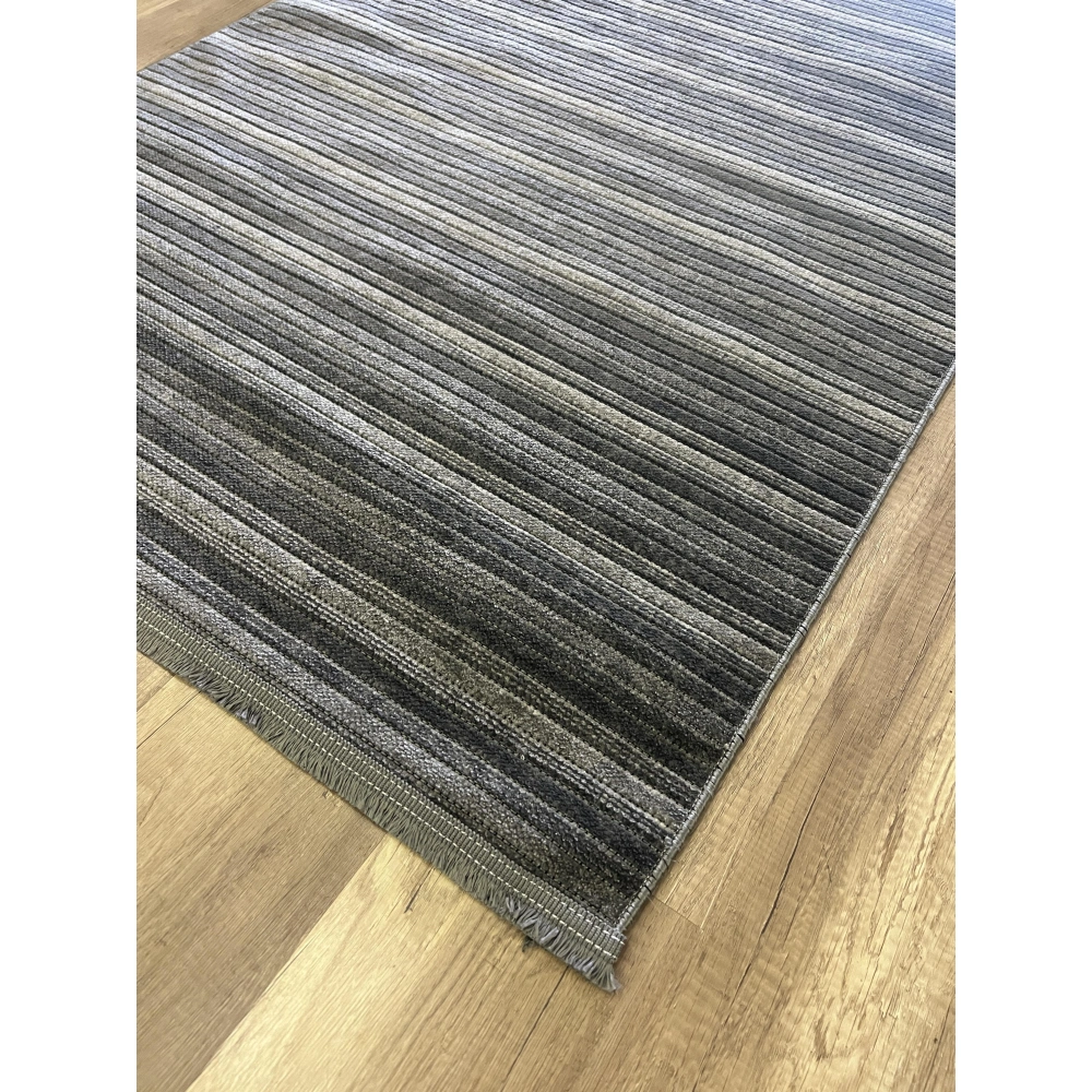 Luxess Halı Cool 402 Antrasit Yıkanabilir Kilim