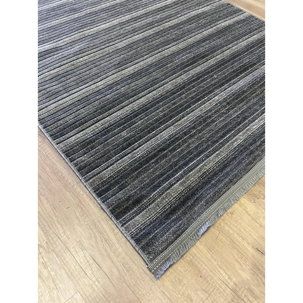 Luxess Halı Cool 402 Antrasit Yıkanabilir Kilim