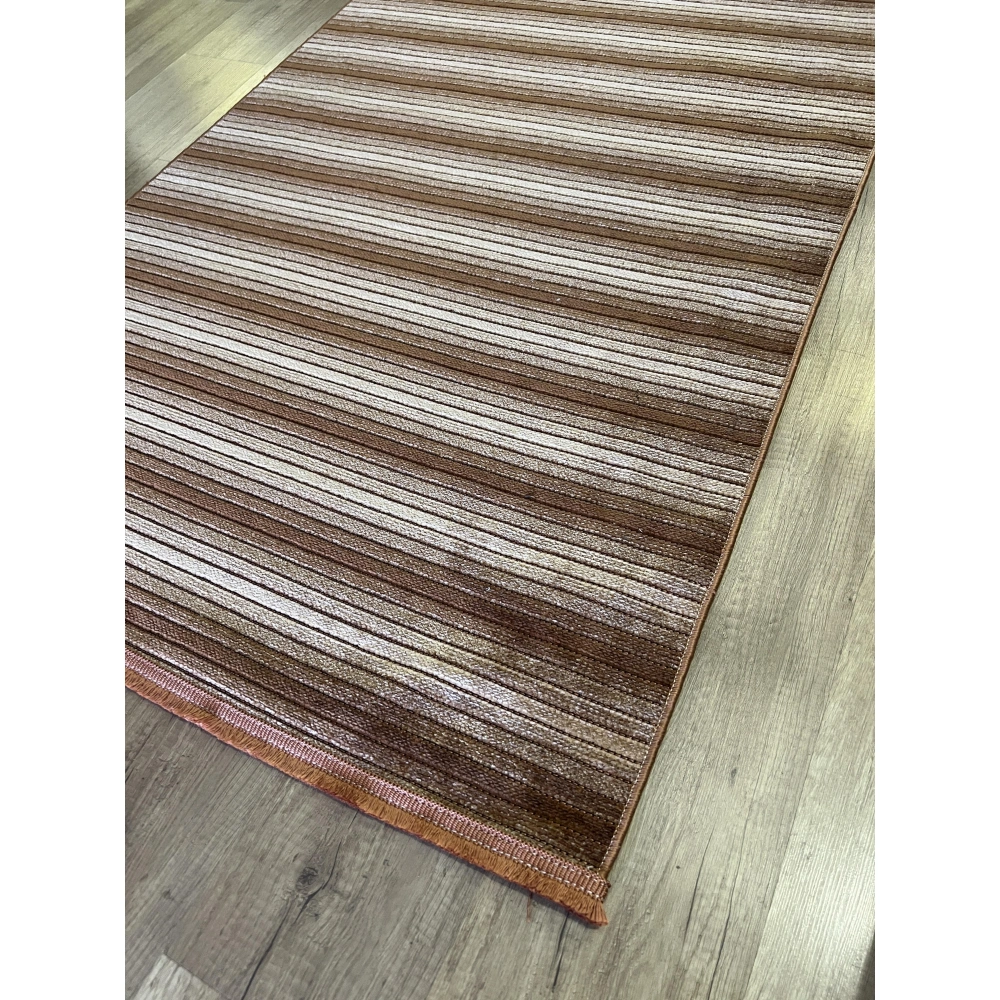 Luxess Halı Cool 402 Taba Yıkanabilir Kilim