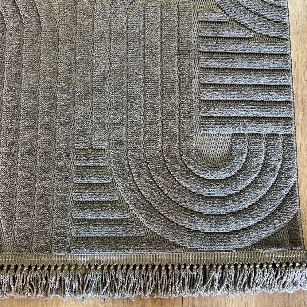 Luxess Halı Dizayn 1090 Antrasit İskandinav Halı