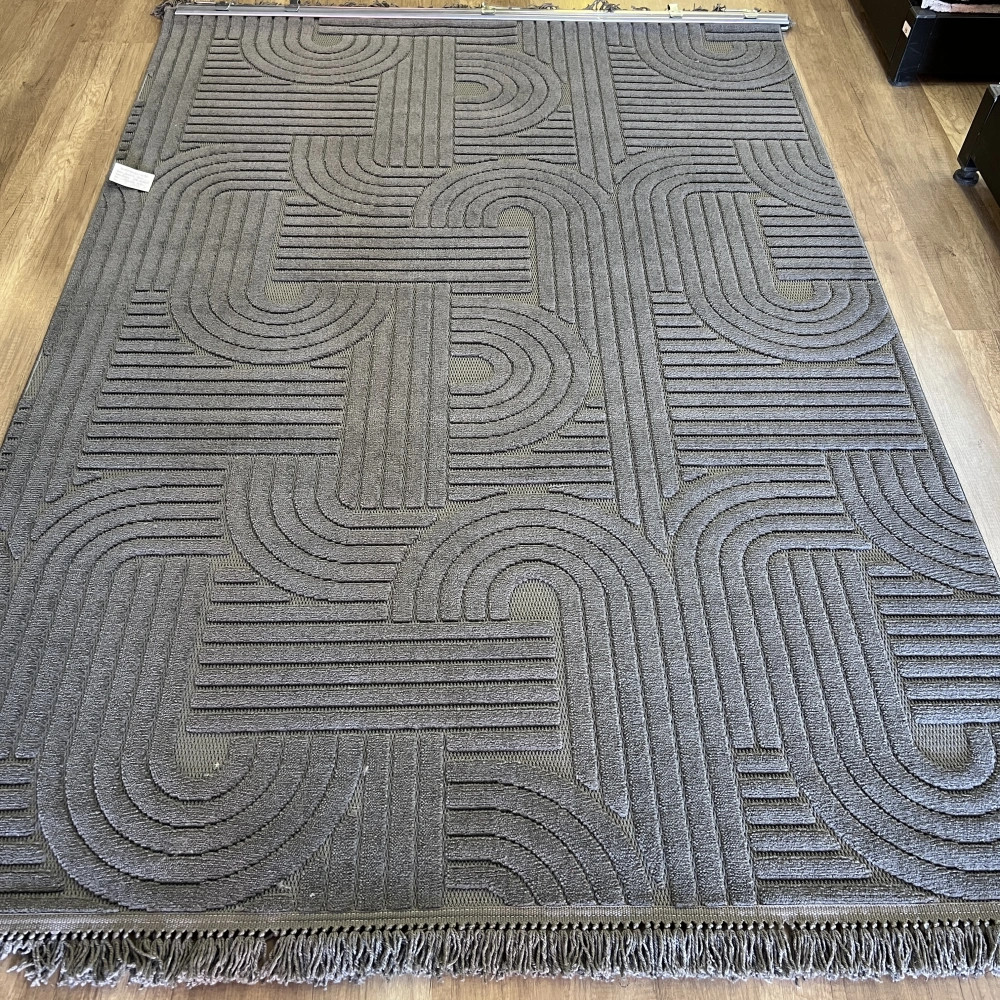 Luxess Halı Dizayn 1090 Antrasit İskandinav Halı