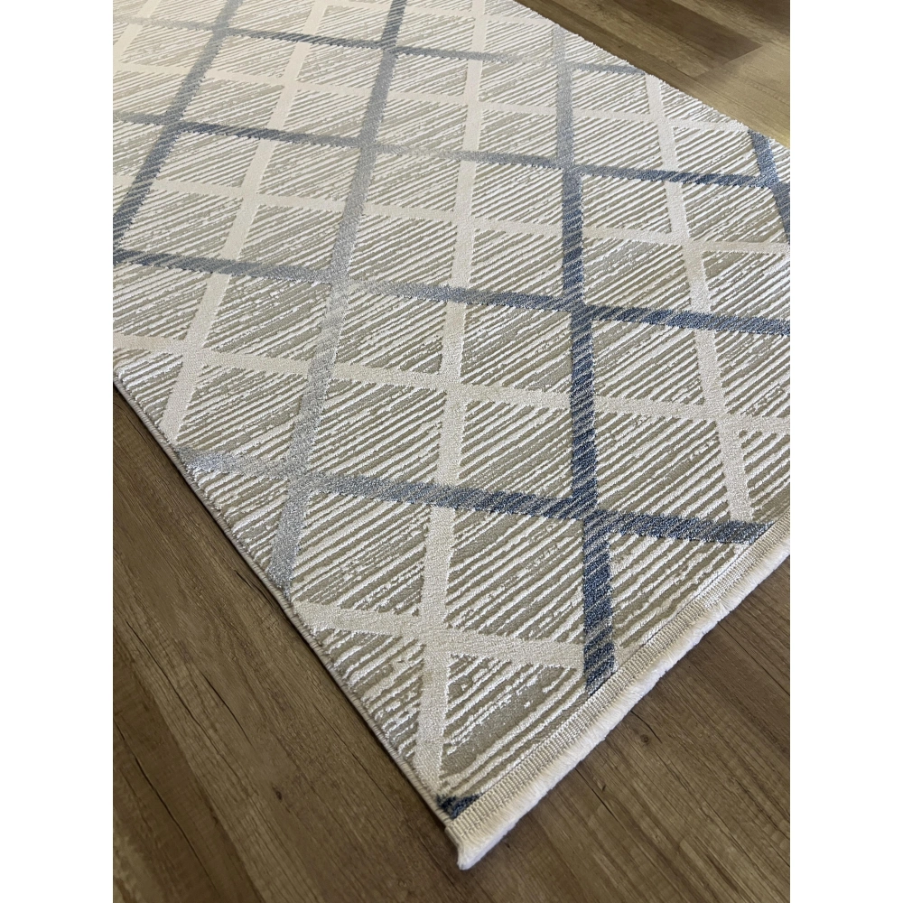 Luxess Halı Moda 1097 Mavi Modern Halı