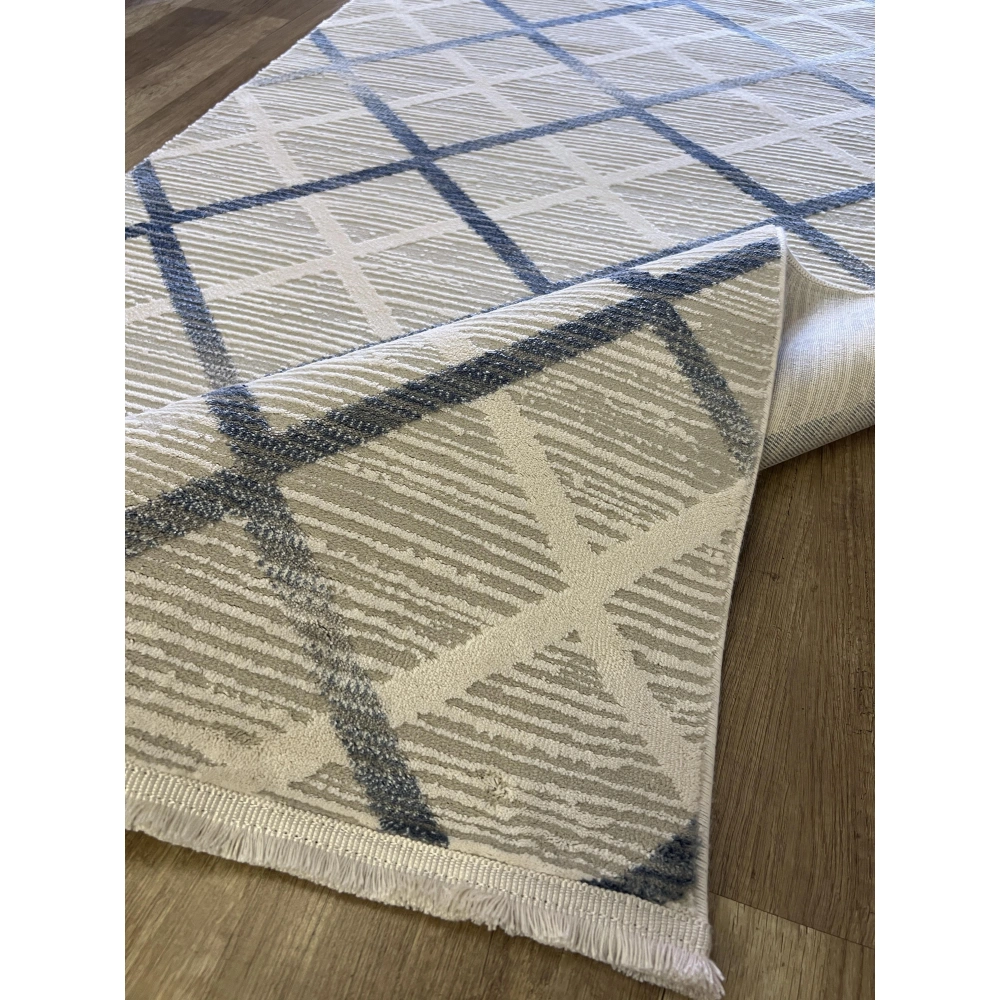 Luxess Halı Moda 1097 Mavi Modern Halı