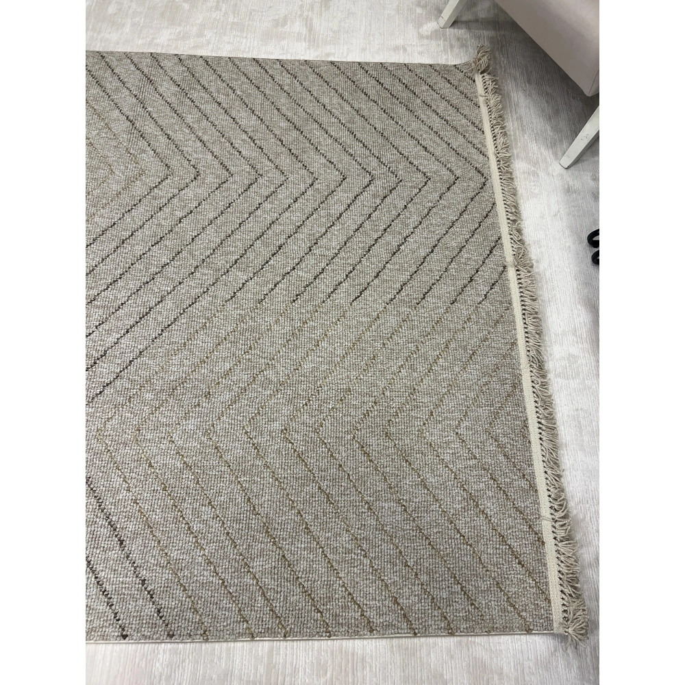 Sanat Halı Lora Plus 3924 Bej İskandinav Halı