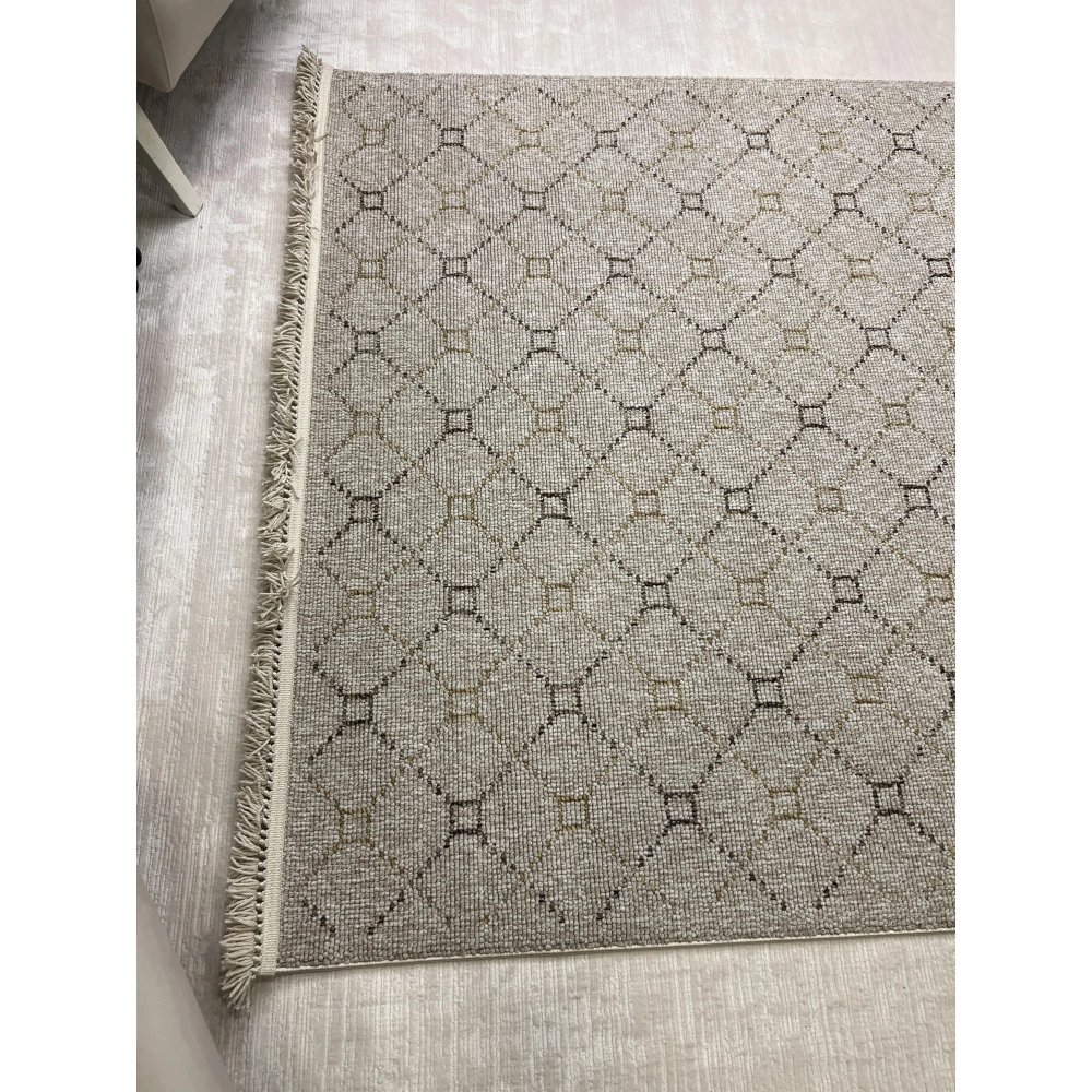 Sanat Halı Lora Plus 3925 Bej İskandinav Halı