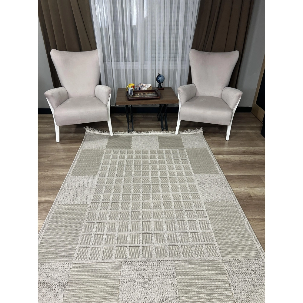 Sanat Halı Rio 4007 Vizon İskandinav Halı