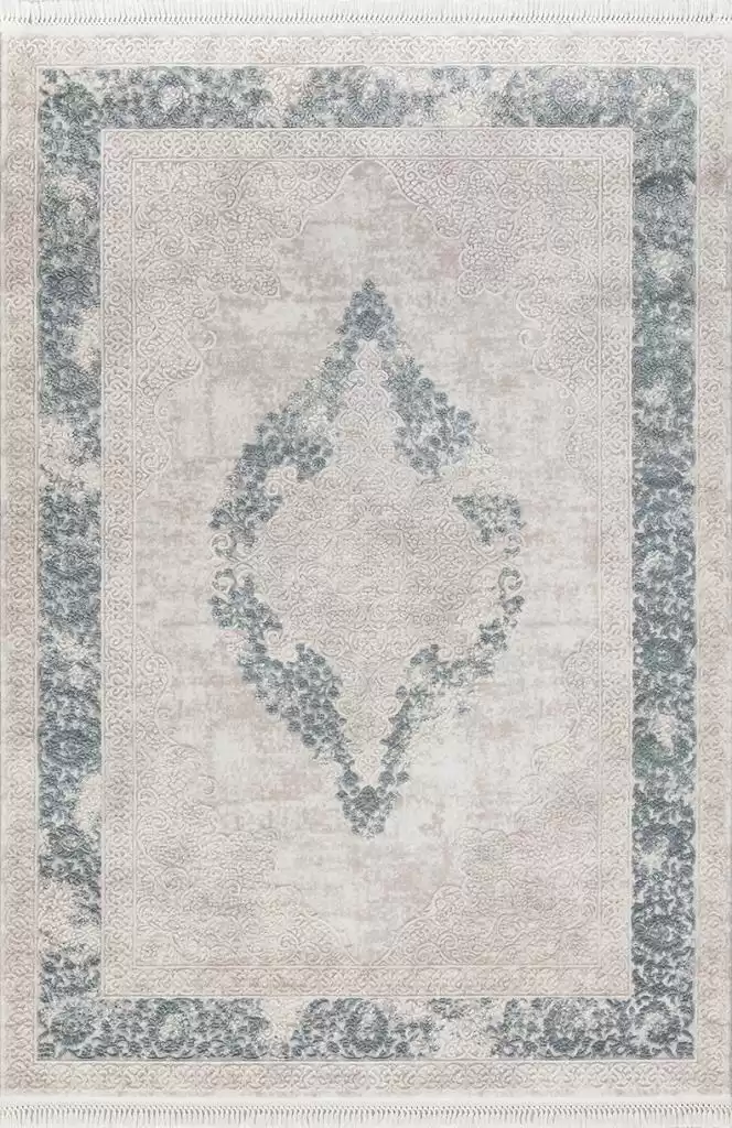 Flora Halı Ayşıl 1716 A Mavi Salon Halısı