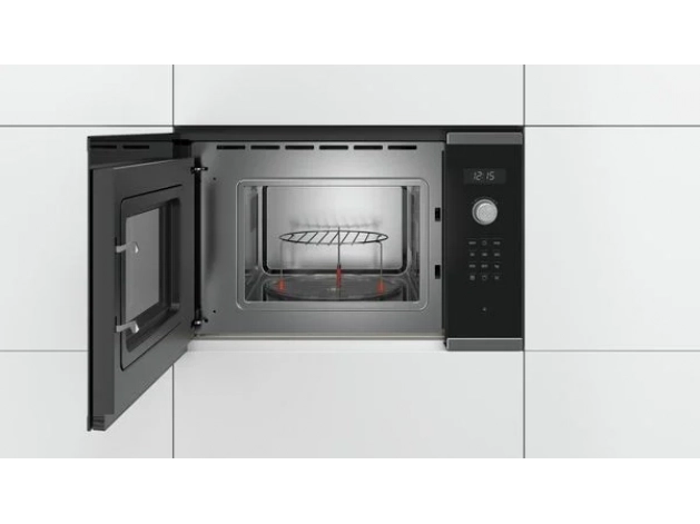 Bosch BEL524MS0 20 lt Siyah Ankastre Mikrodalga Fırın