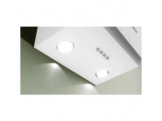 Bosch DWK63PJ20T 60 cm Beyaz Cam Duvar Tipi Ankastre Davlumbaz