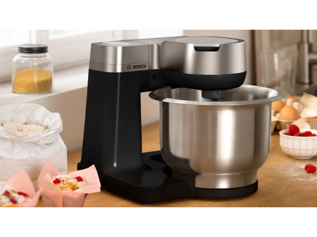 BOSCH MUMS2VM40 Mutfak Makinesi MUM Serie I 2 900 W Siyah, Gümüş