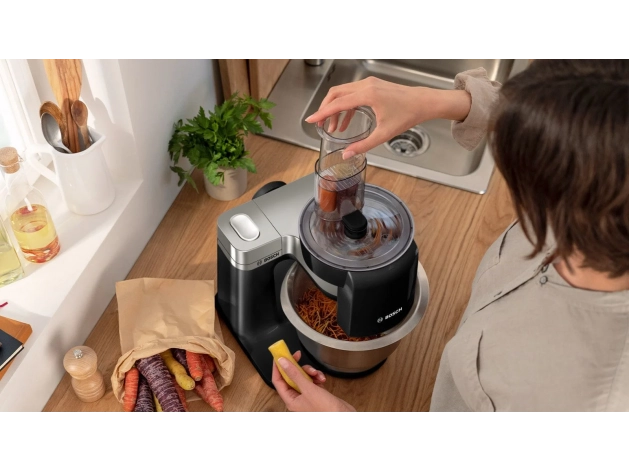 BOSCH MUMS2VM40 Mutfak Makinesi MUM Serie I 2 900 W Siyah, Gümüş