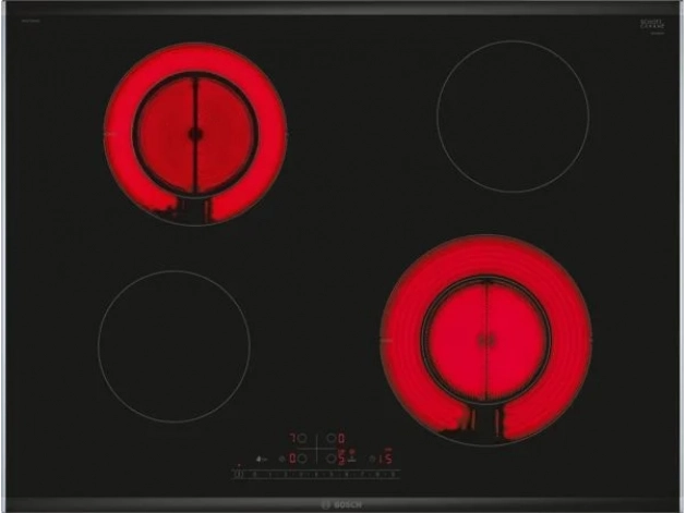 Bosch PKG775FP2E Siyah Seramik Elektrikli Ankastre Ocak