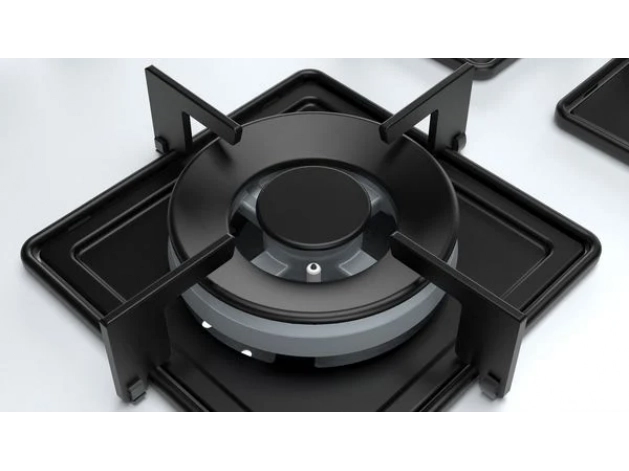 Bosch PNQ7B2O12O Wok Gözlü Beyaz Cam Ankastre Ocak