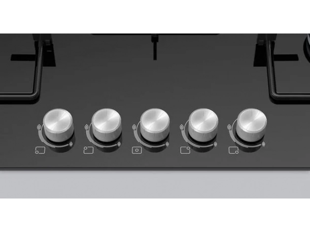 Bosch PNQ7B6O12O Wok Gözlü Siyah Cam Ankastre Ocak