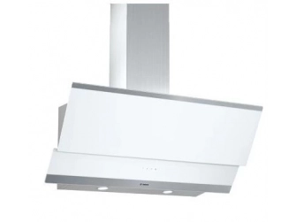 Bosch DWK095G20T 90 cm Beyaz Cam Duvar Tipi Ankastre Davlumbaz