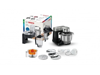 BOSCH MUMS2VM40 Mutfak Makinesi MUM Serie I 2 900 W Siyah, Gümüş