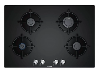 Bosch PNP7B6O10O 75 cm Siyah Cam Ankastre Ocak