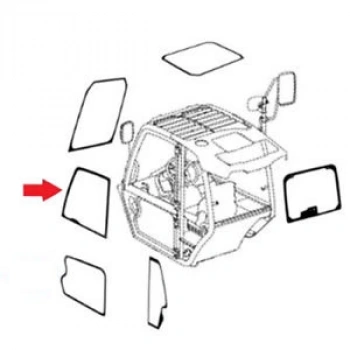 Kapı Camı JCB 535 (3)