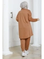 Tesettür 2li takım - Camel