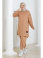 Tesettür 2li takım - Camel