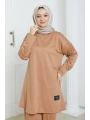 Tesettür 2li takım - Camel