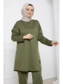 Tesettür 2li takım - Yeşil
