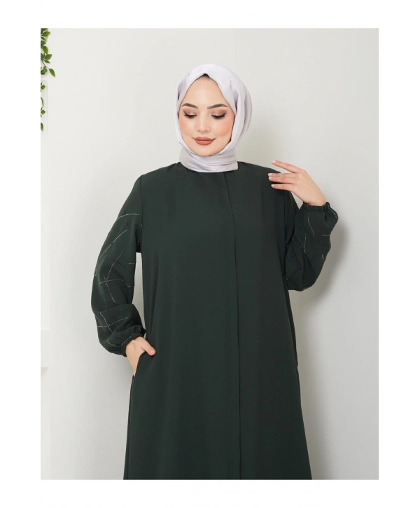 Kol Taş Detaylı ferace