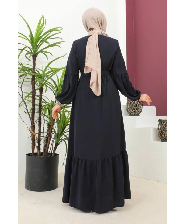 Önü Patlı Kemerli Ferace