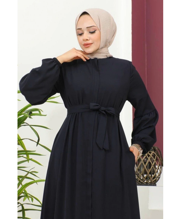 Önü Patlı Kemerli Ferace