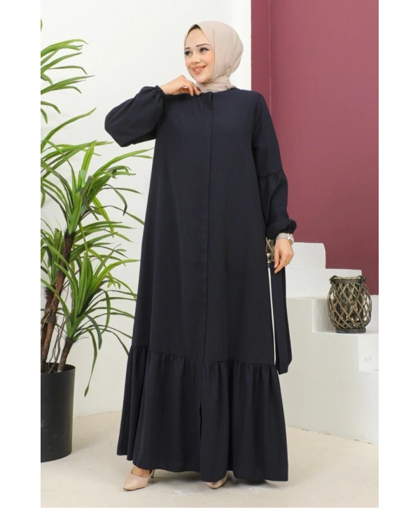 Önü Patlı Kemerli Ferace