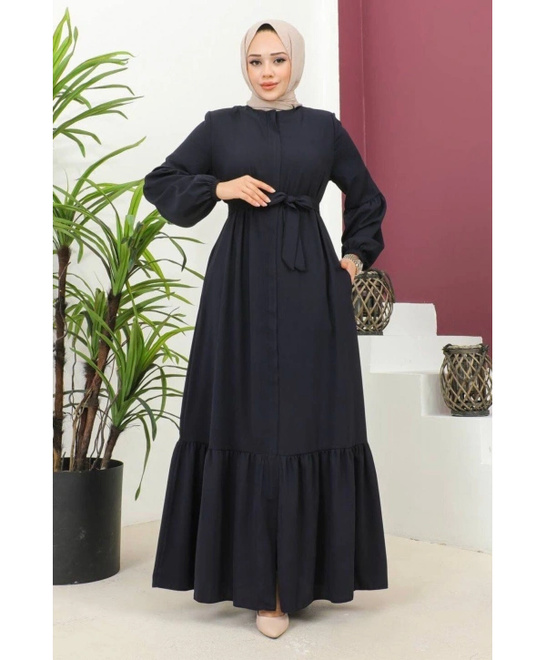 Önü Patlı Kemerli Ferace