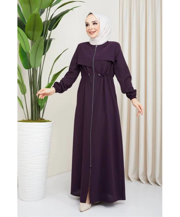 Bağlamalı Önü Pat Detaylı Ferace