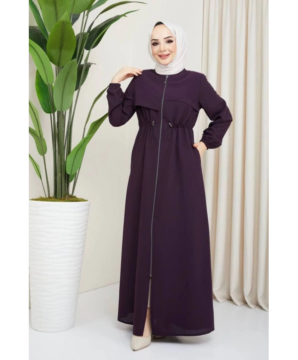 Bağlamalı Önü Pat Detaylı Ferace