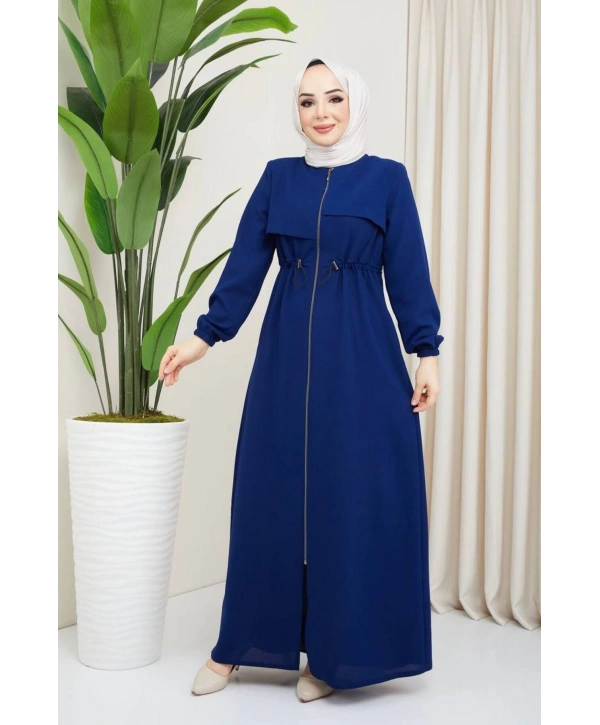 Bağlamalı Önü Pat Detaylı Ferace