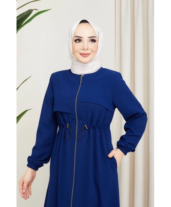 Bağlamalı Önü Pat Detaylı Ferace