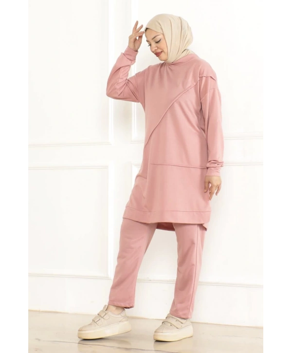 Alt -Üst İkili Takım - Pudra