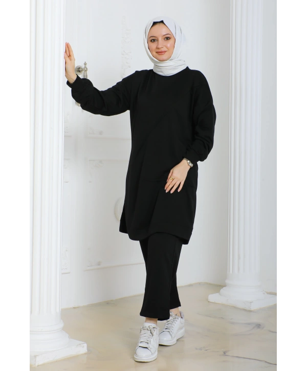 Alt -Üst İkili Takım - Siyah