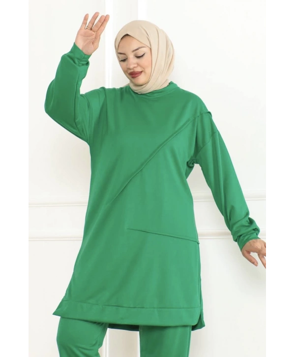 Alt -Üst İkili Takım - Yeşil
