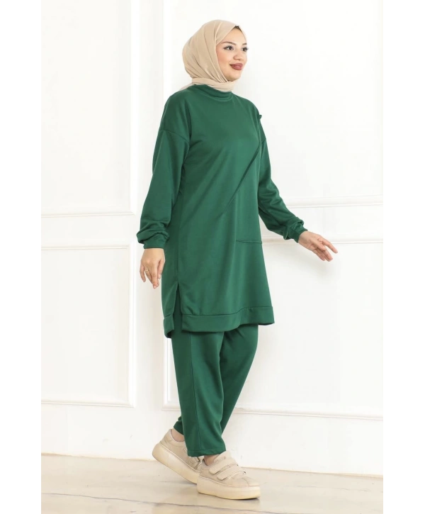Alt -Üst İkili Takım - Zümrüt