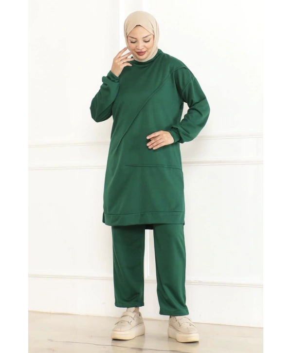 Alt -Üst İkili Takım - Zümrüt