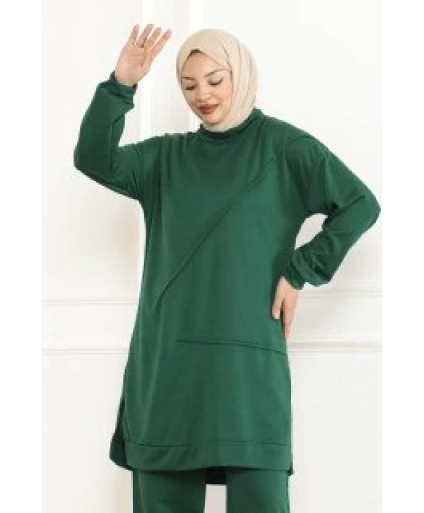 Alt -Üst İkili Takım - Zümrüt