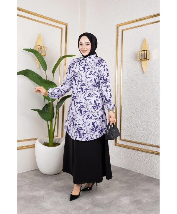 Etekli İkili Takım - Mavi / T0106