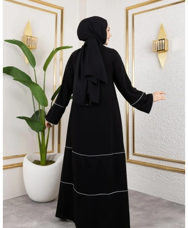 Medine İpeği Biyeli Zarif Ferace