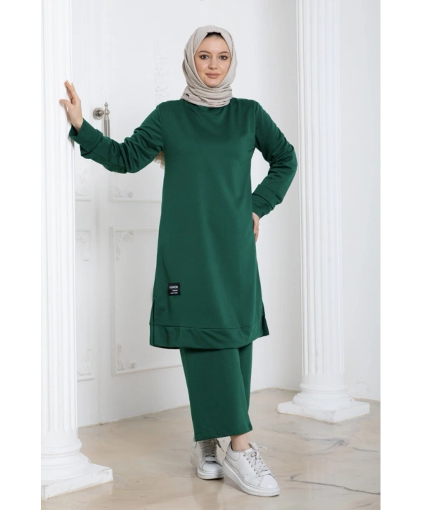 Tesettür 2li takım - Haki